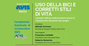 Uso della bici e corretti stili di vita - AVIS Provinciale Pavia - Immagine: 1