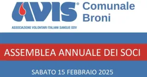 Assemblea annuale soci 2025 - AVIS Comunale Broni - Immagine: 1